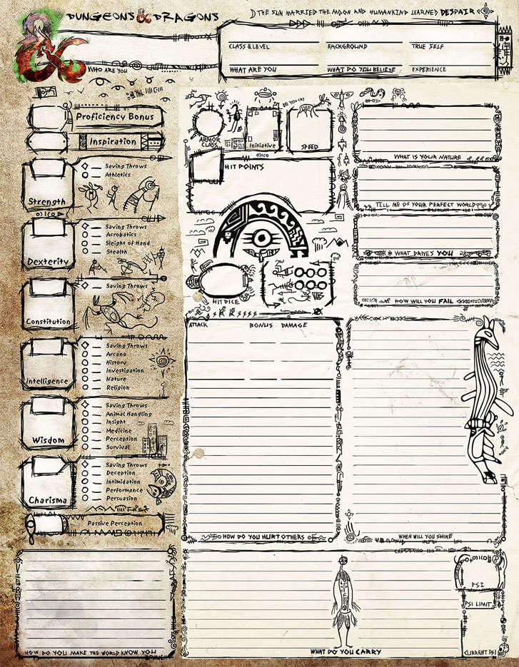 Dnd Character Sheets Gaygoodsite
